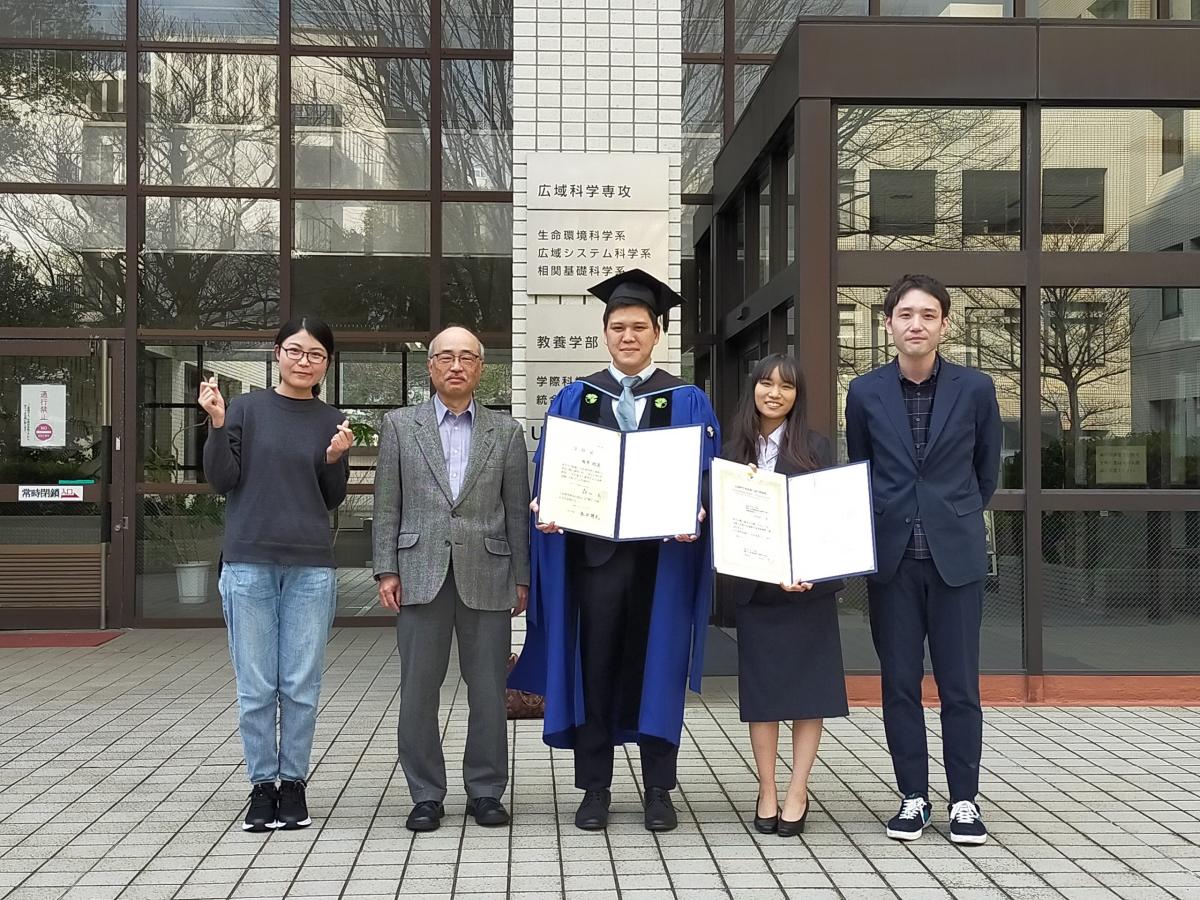 March 2021Graduation of Toma and Li